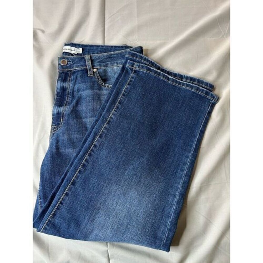 NWT Rebecca Minkoff High Waist Stretch Wide Leg‎ Jeans Indigo MSRP $198 Size 10P